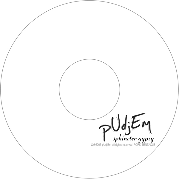 Sphincter Gypsy - disc label